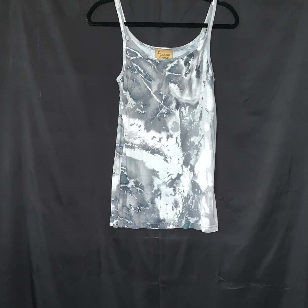NWT Lynn Ritchie Gold Label Marble Tank